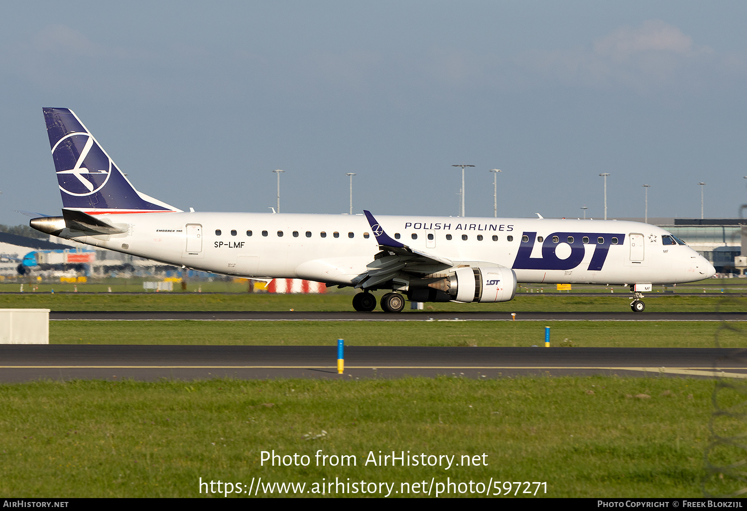 Aircraft Photo of SP-LMF | Embraer 190AR (ERJ-190-100IGW) | LOT Polish Airlines - Polskie Linie Lotnicze | AirHistory.net #597271