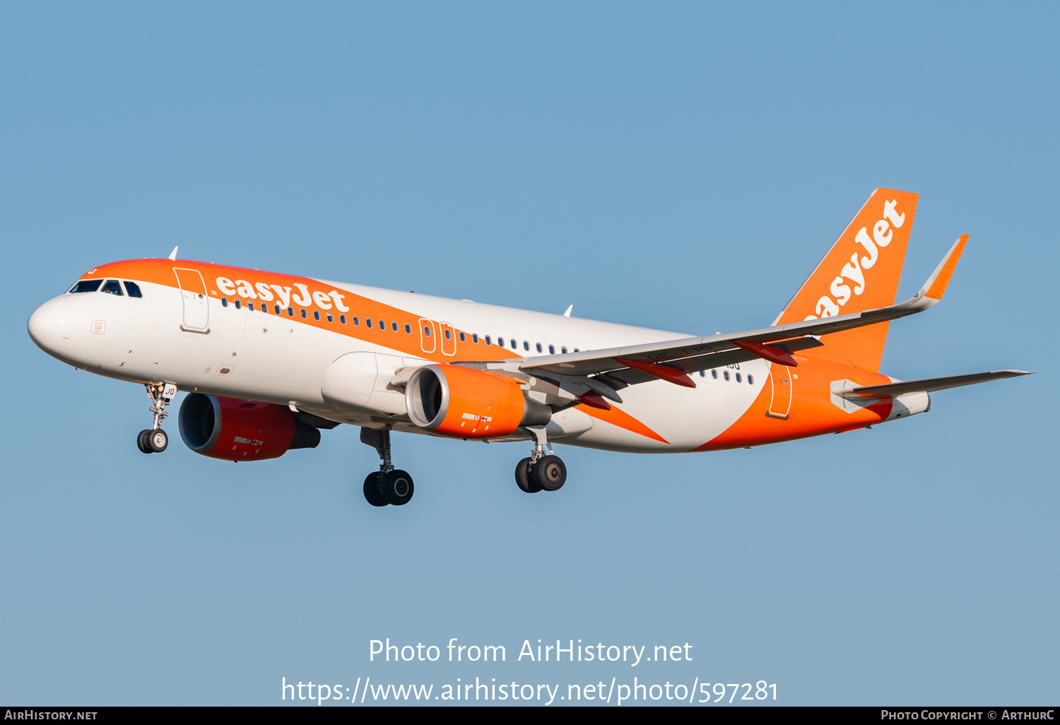 Aircraft Photo of OE-IJQ | Airbus A320-214 | EasyJet | AirHistory.net #597281