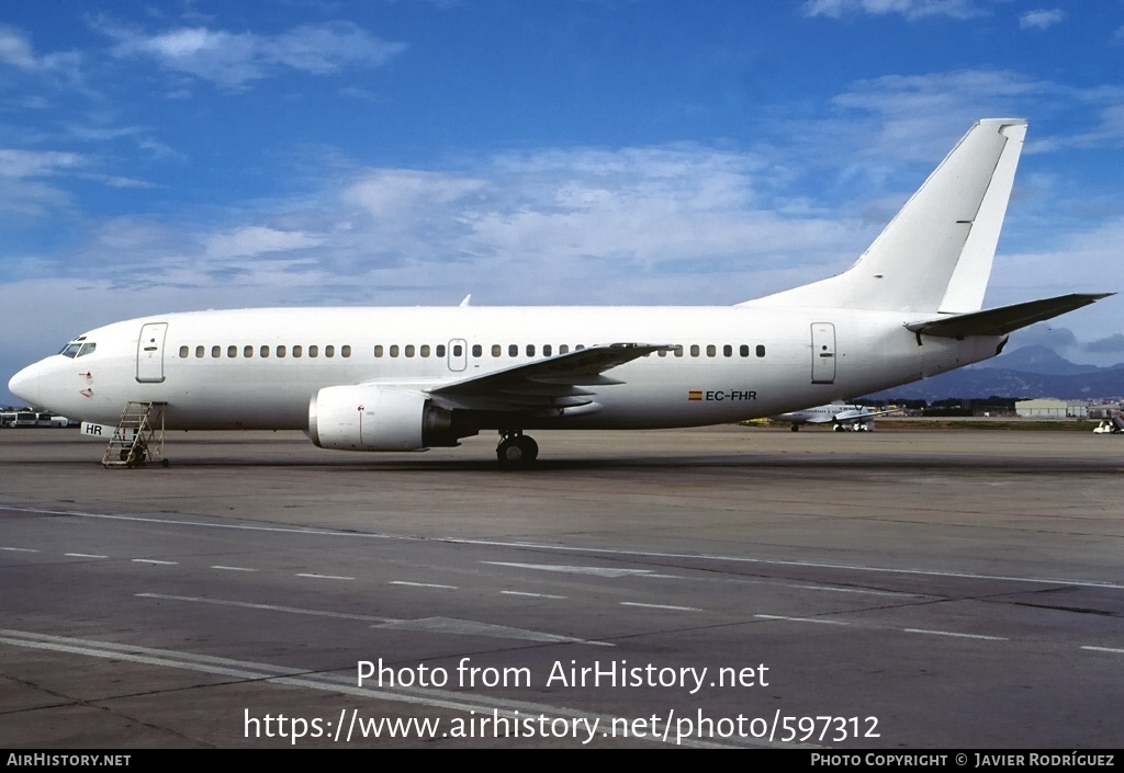 Aircraft Photo of EC-FHR | Boeing 737-36E | AirHistory.net #597312