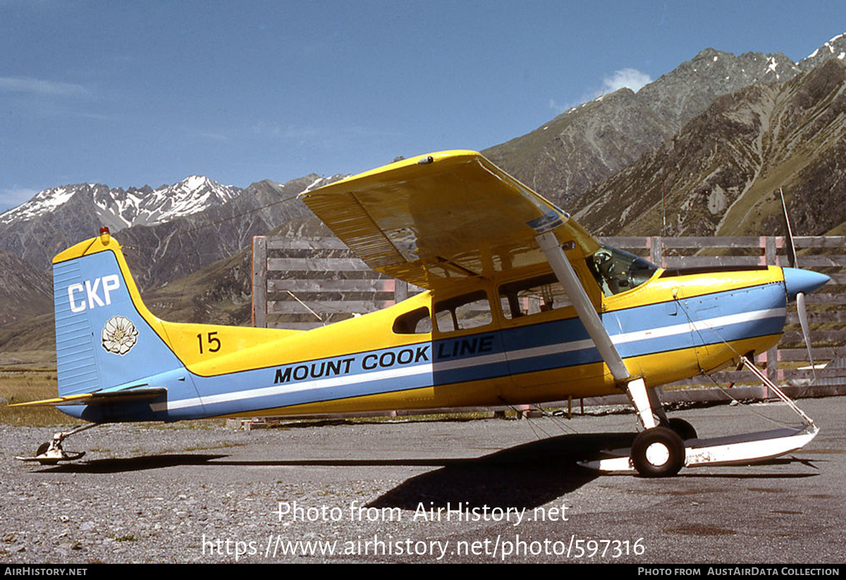 Aircraft Photo of ZK-CKP / CKP | Cessna 185D Skywagon | Mount Cook Airlines | AirHistory.net #597316