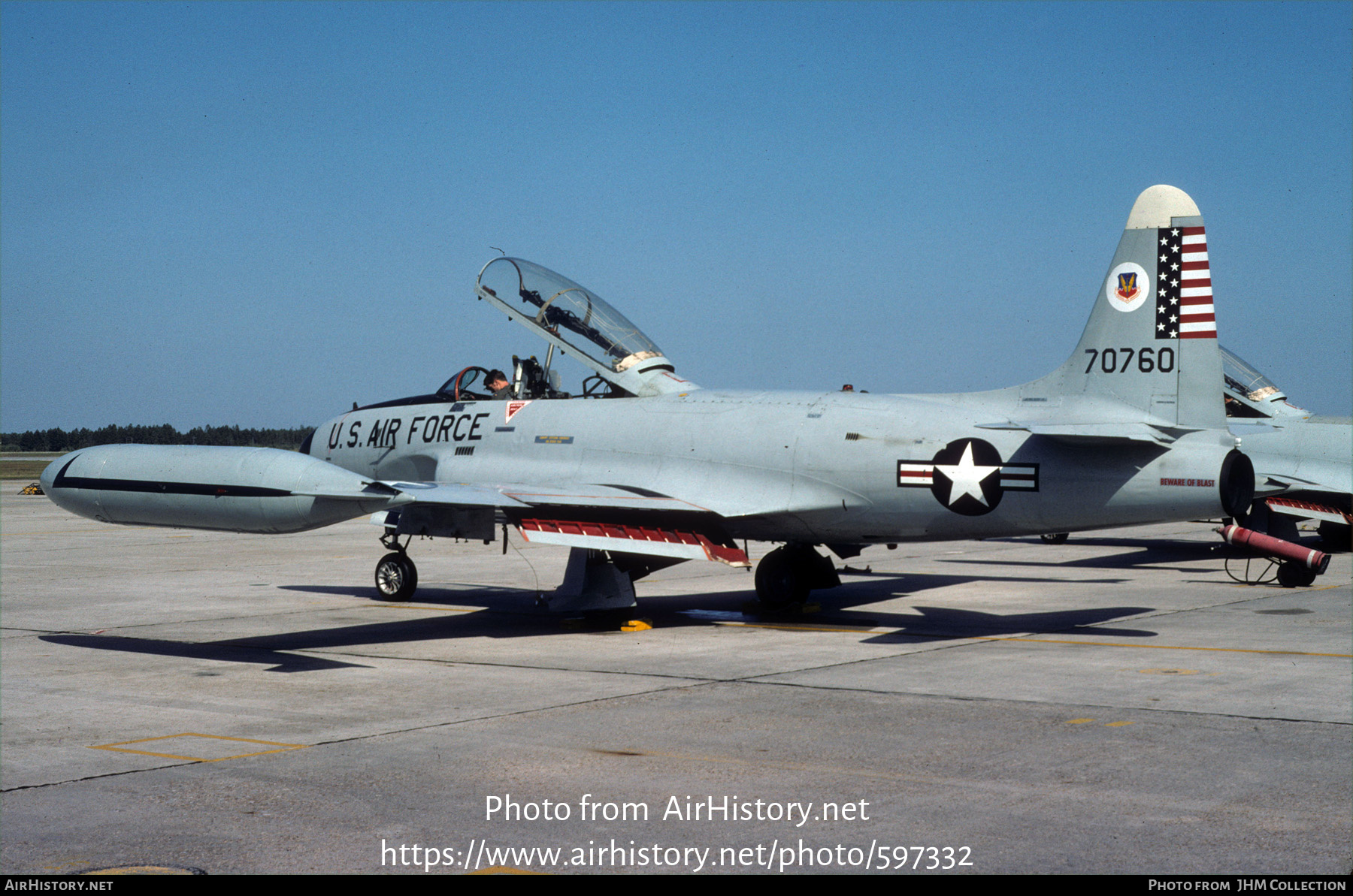 Aircraft Photo of 57-760 / 70760 | Lockheed T-33A | USA - Air Force | AirHistory.net #597332