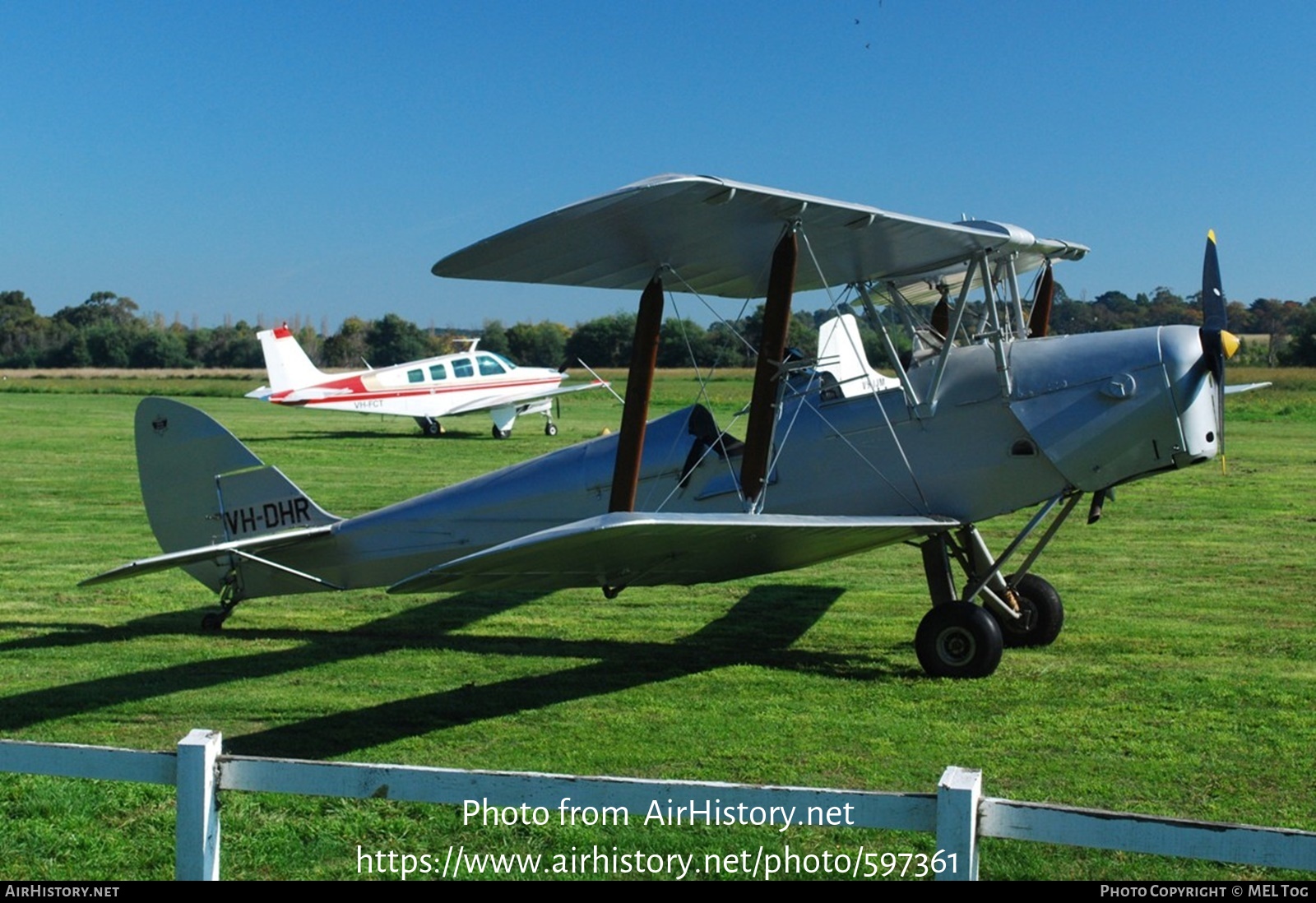 Aircraft Photo of VH-DHR | De Havilland D.H. 82A Tiger Moth | AirHistory.net #597361