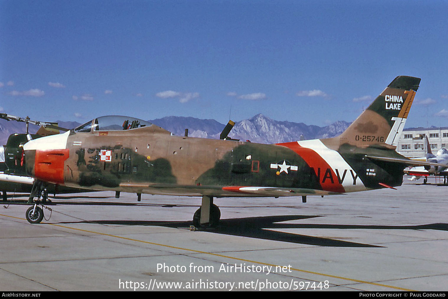 Aircraft Photo of 525746 / 0-25746 | North American QF-86H Sabre | USA - Navy | AirHistory.net #597448