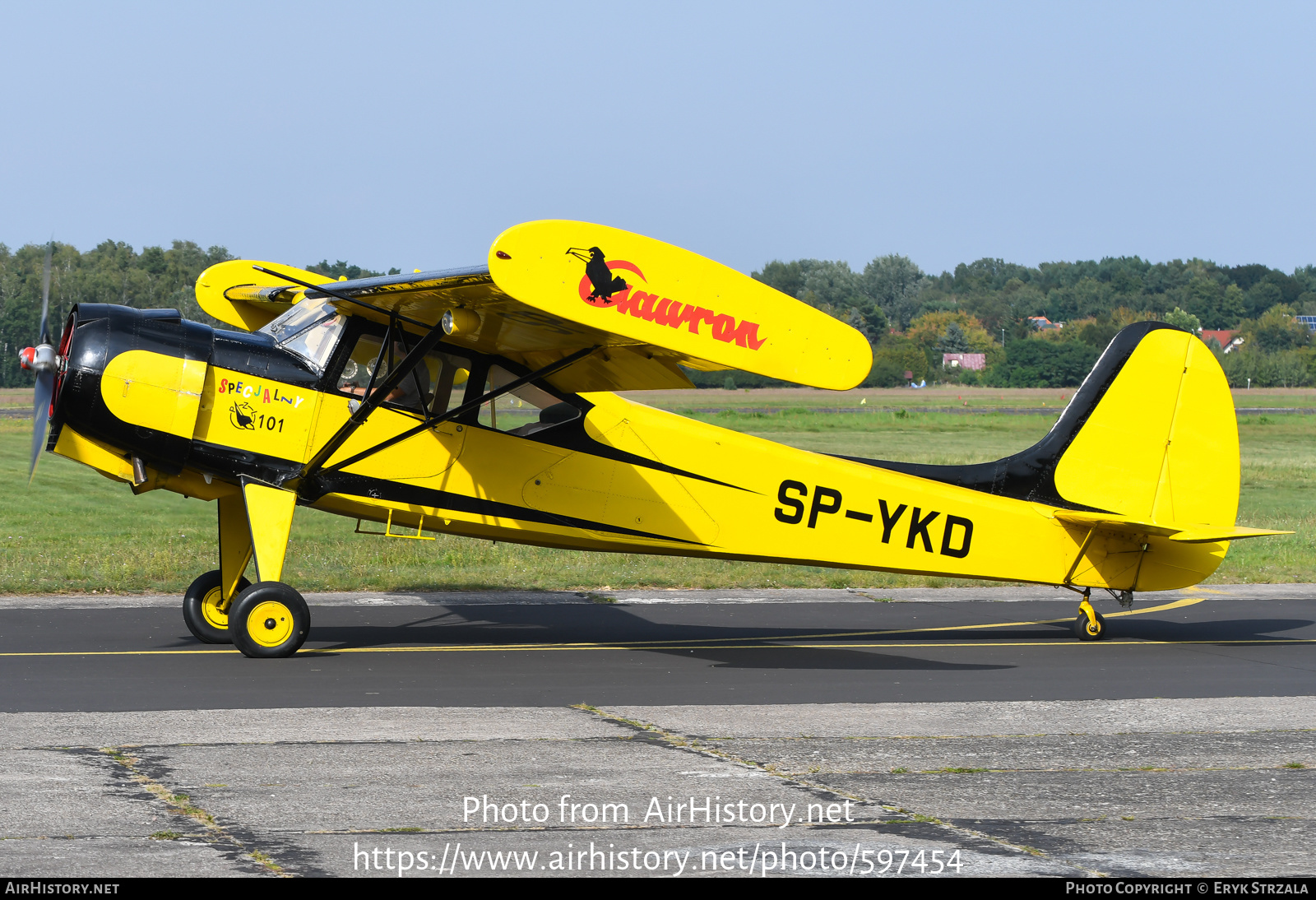 Aircraft Photo of SP-YKD | PZL-Okecie PZL-101A Gawron | AirHistory.net #597454