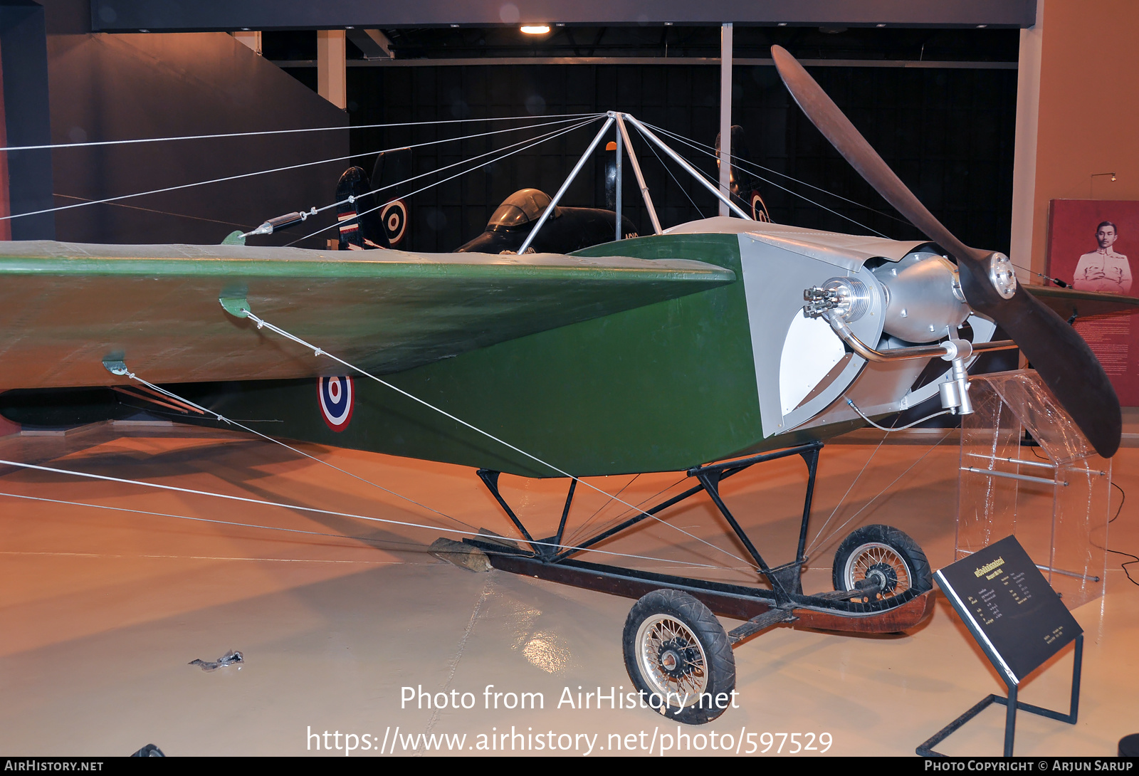 Aircraft Photo of Not known | Nieuport IIN | Thailand - Air Force | AirHistory.net #597529