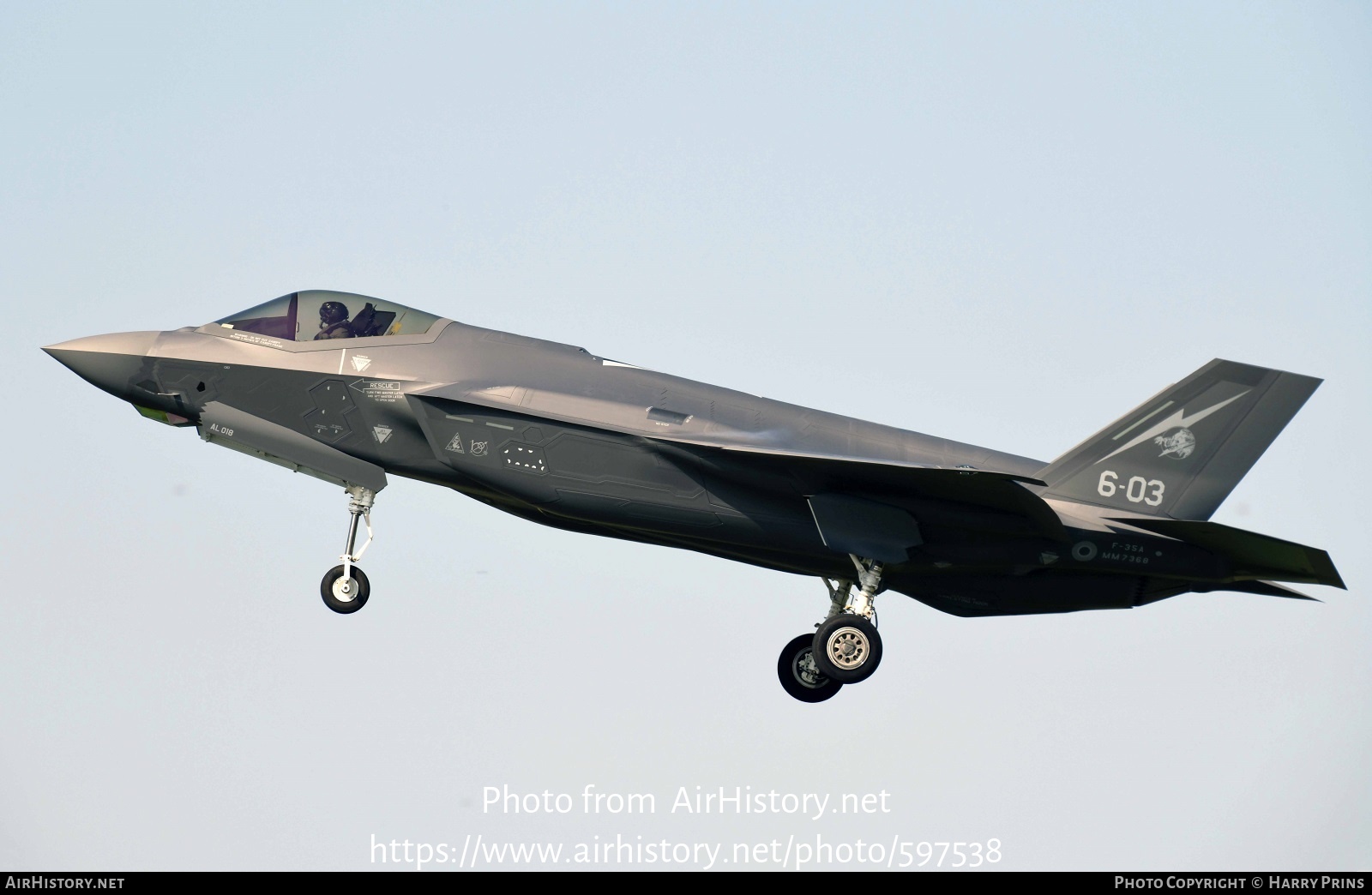 Aircraft Photo of MM7368 | Lockheed Martin F-35A Lightning II | Italy - Air Force | AirHistory.net #597538