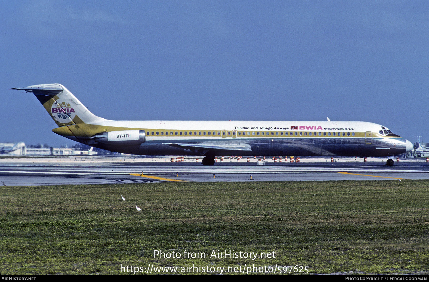 Aircraft Photo of 9Y-TFH | McDonnell Douglas DC-9-51 | BWIA International - Trinidad and Tobago Airways | AirHistory.net #597625