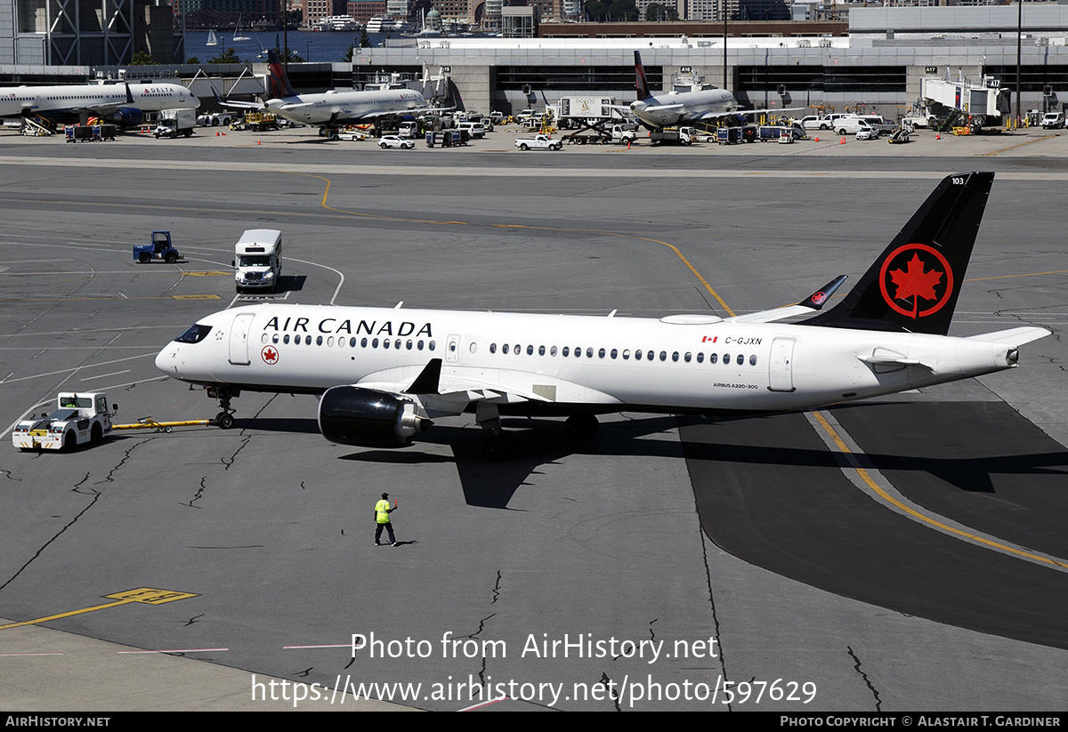 Aircraft Photo of C-GJXN | Airbus A220-371 (BD-500-1A11) | Air Canada | AirHistory.net #597629