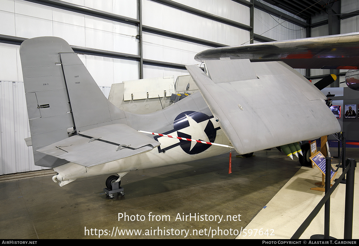 Aircraft Photo of 74120 | Grumman FM-2 Wildcat | USA - Navy | AirHistory.net #597642