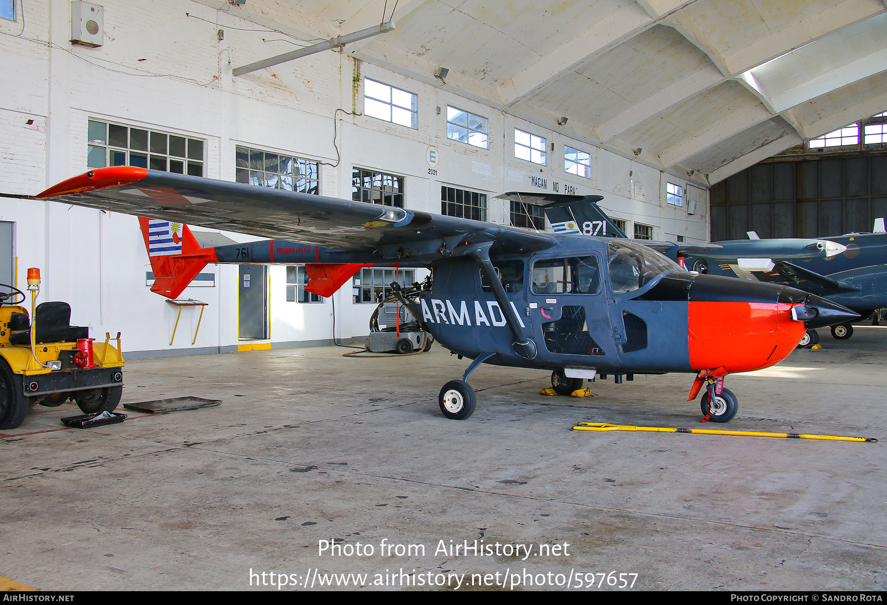 Aircraft Photo of 761 | Cessna O-2A Super Skymaster | Uruguay - Navy | AirHistory.net #597657