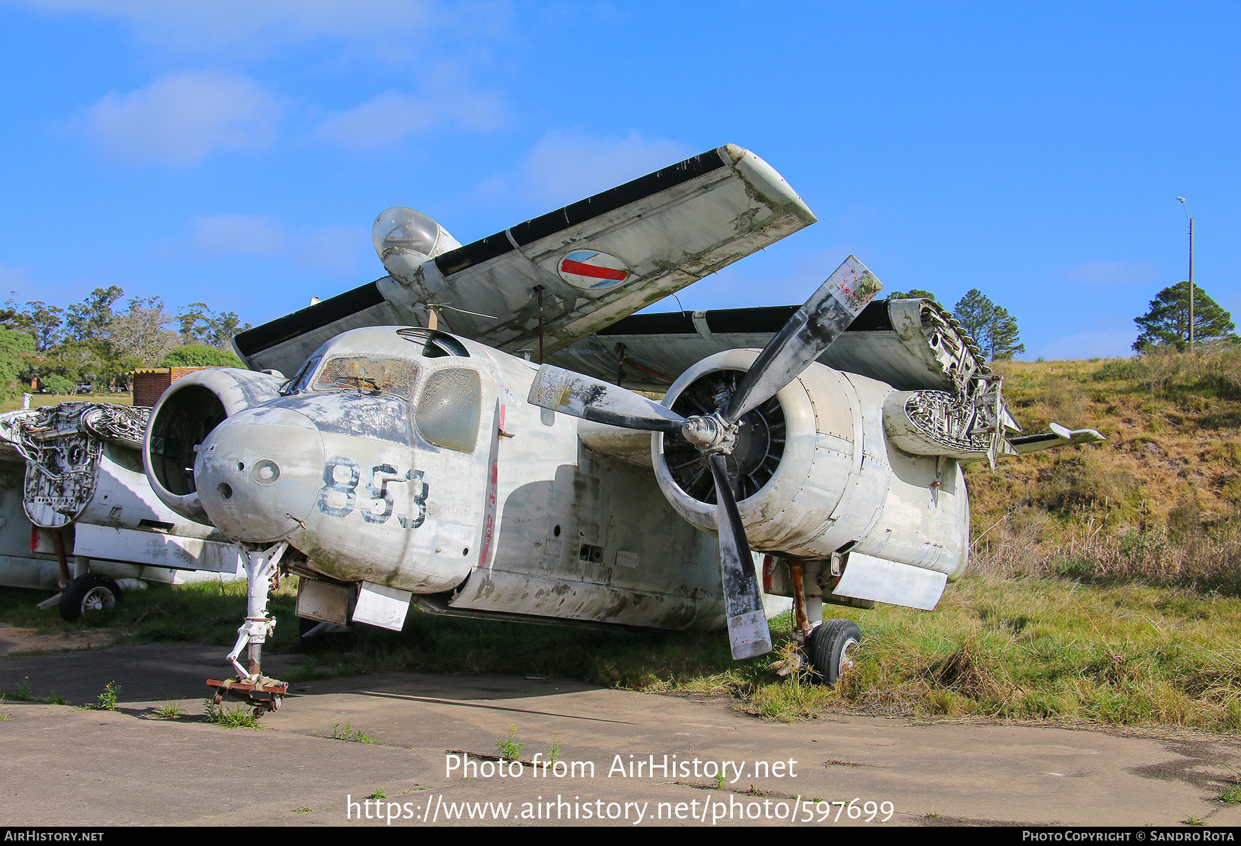 Aircraft Photo of 853 | Grumman S-2A Tracker | Uruguay - Navy | AirHistory.net #597699