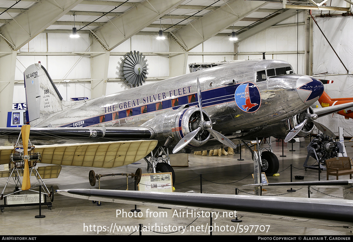 Aircraft Photo of N44792 / NC44792 | Douglas DC-3-G202A | Eastern Air Lines | AirHistory.net #597707