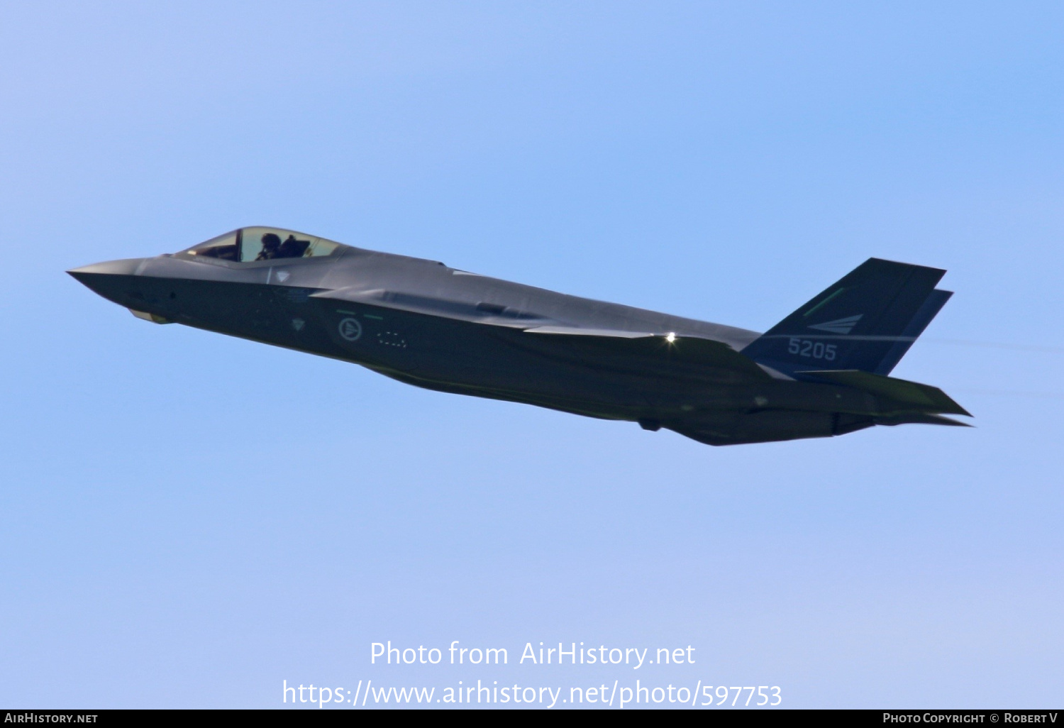 Aircraft Photo of 5205 | Lockheed Martin F-35A Lightning II | Norway - Air Force | AirHistory.net #597753