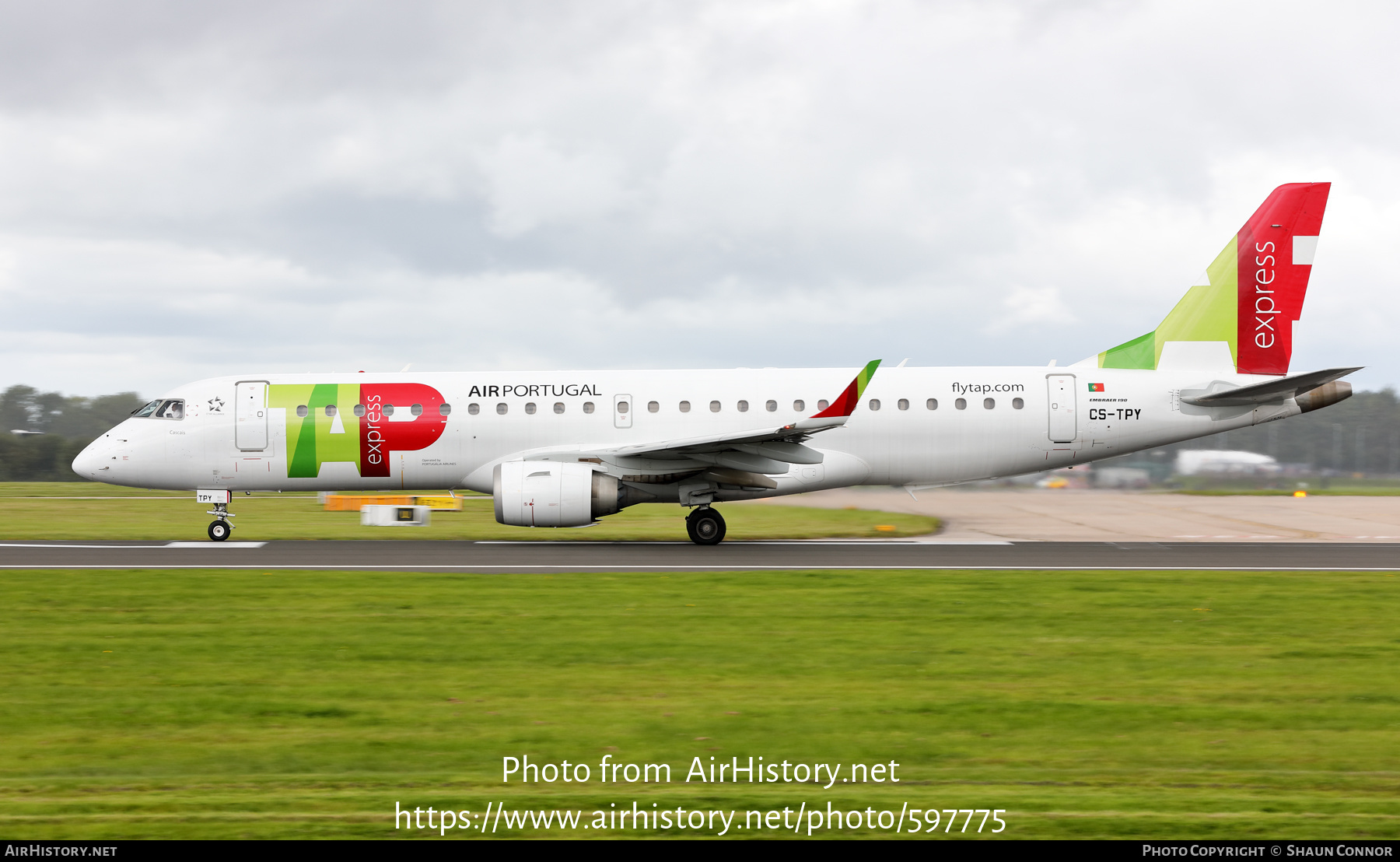 Aircraft Photo of CS-TPY | Embraer 190AR (ERJ-190-100IGW) | TAP Air Portugal Express | AirHistory.net #597775