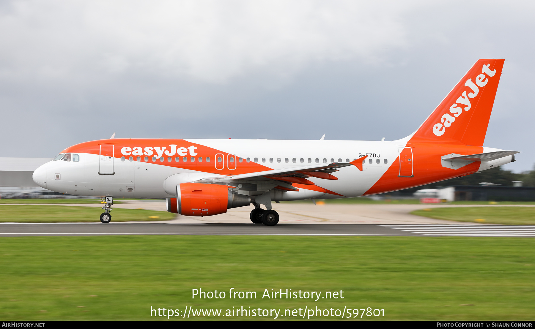 Aircraft Photo of G-EZDJ | Airbus A319-111 | EasyJet | AirHistory.net #597801