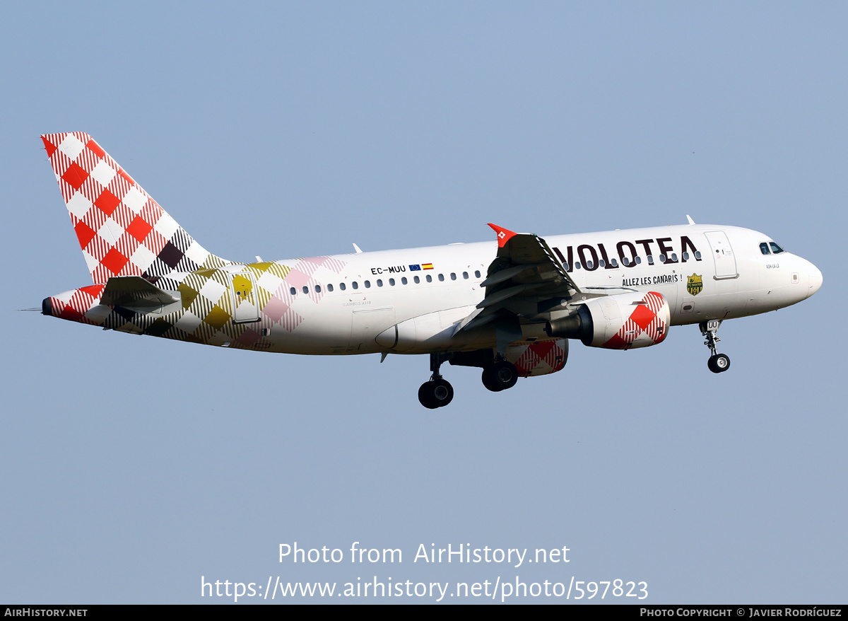 Aircraft Photo of EC-MUU | Airbus A319-111 | Volotea | AirHistory.net #597823