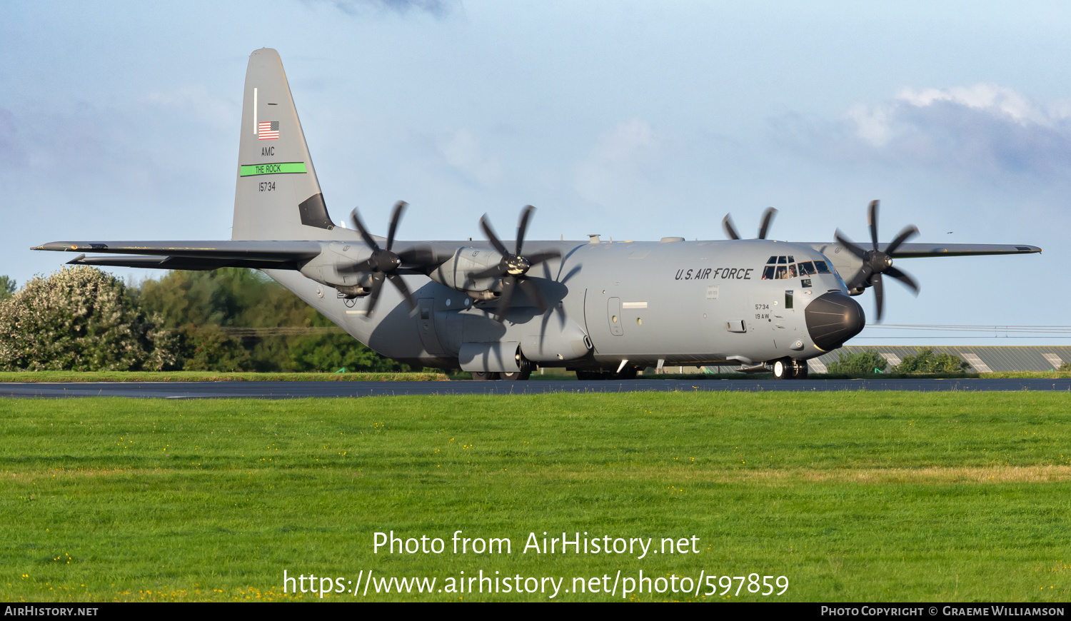 Aircraft Photo of 11-5734 / 15734 | Lockheed Martin C-130J-30 Hercules | USA - Air Force | AirHistory.net #597859