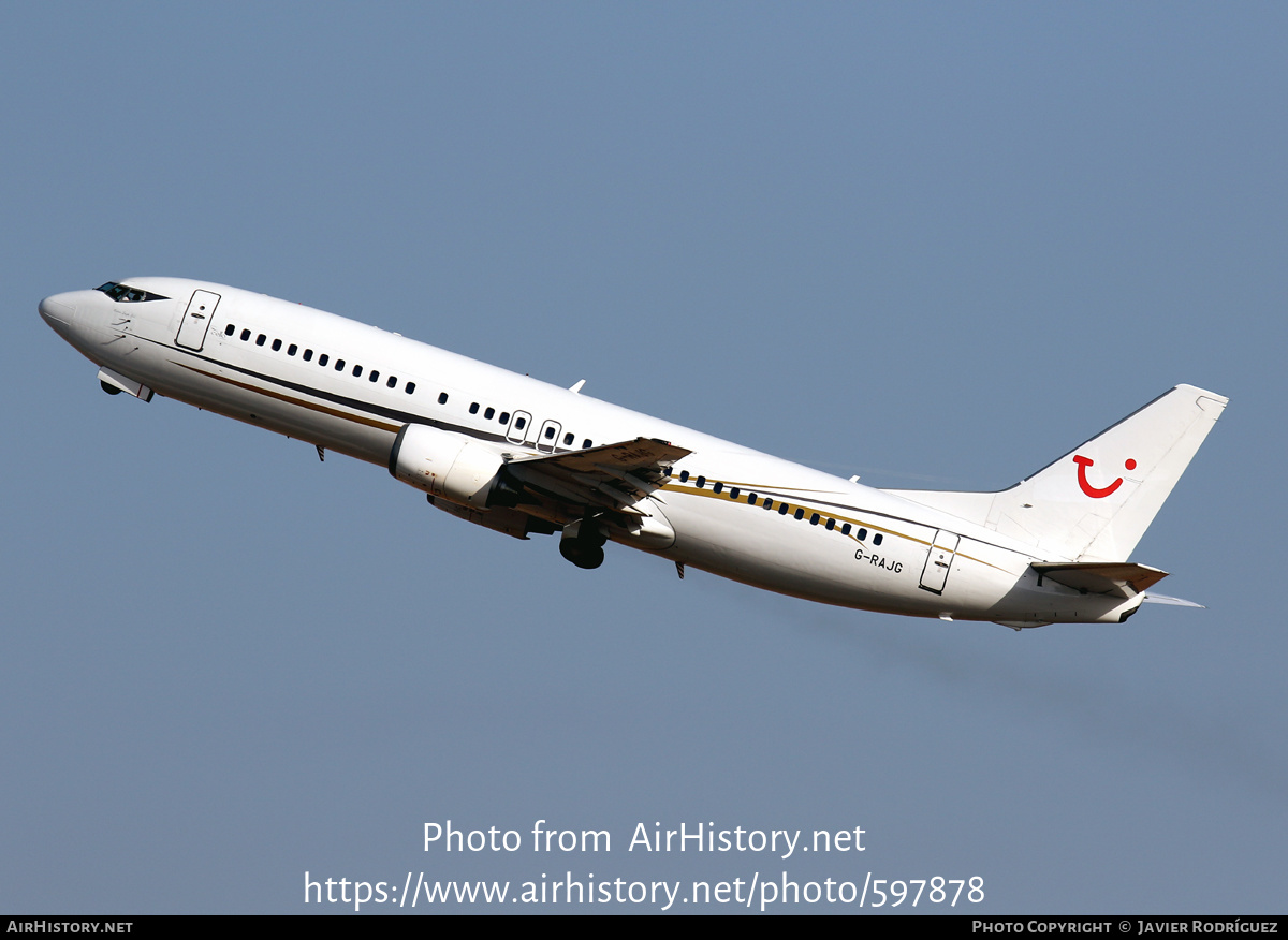 Aircraft Photo of G-RAJG | Boeing 737-476 | Jetairfly | AirHistory.net #597878