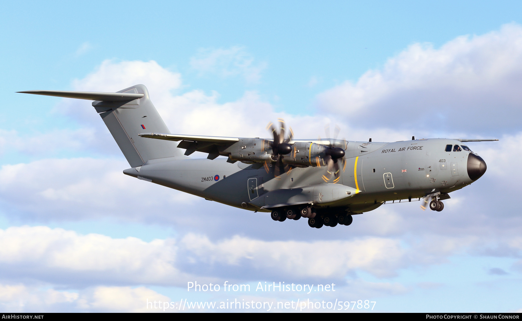 Aircraft Photo of ZM403 | Airbus A400M Atlas C1 | UK - Air Force | AirHistory.net #597887