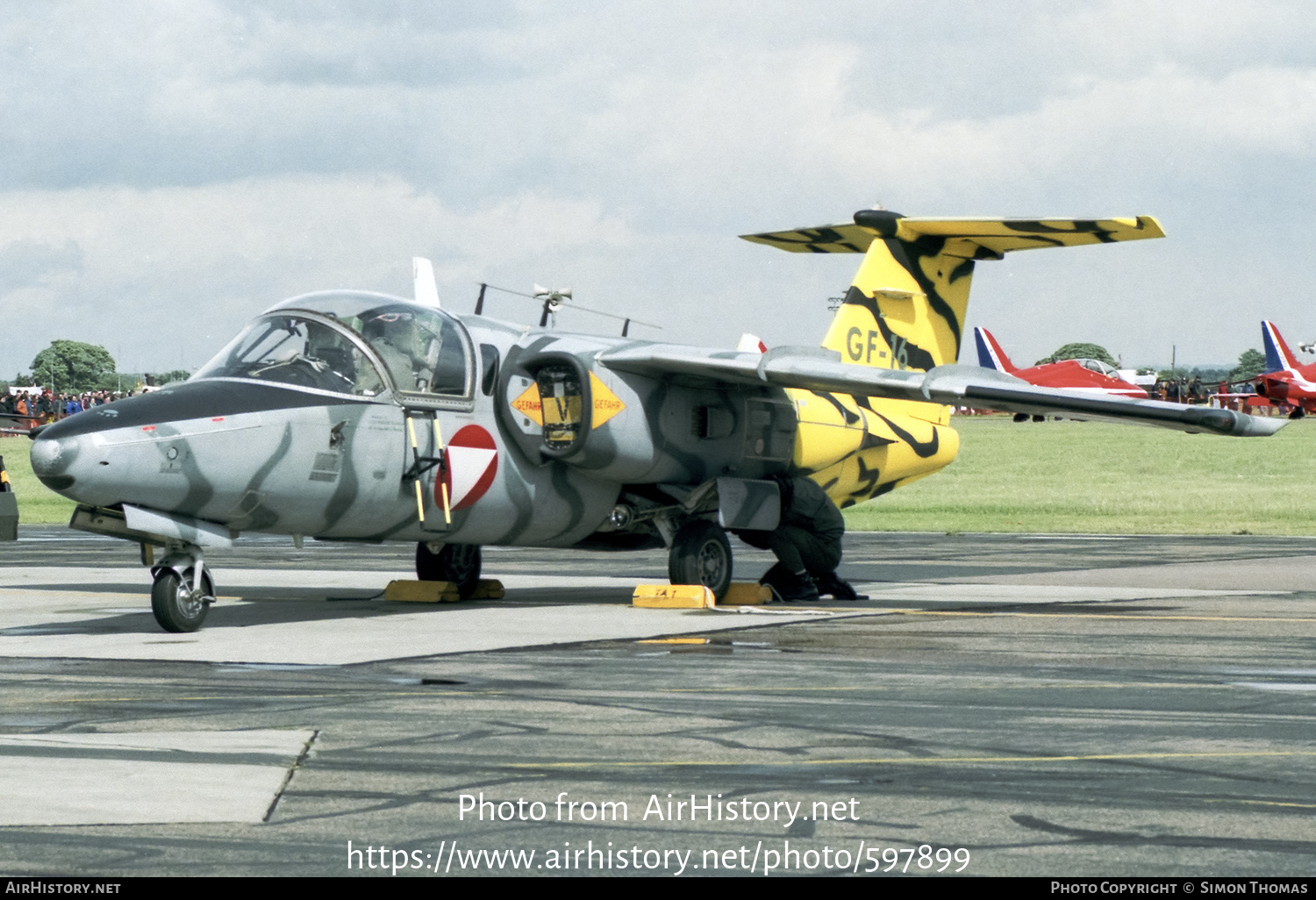 Aircraft Photo of GF-16 | Saab 105OE | Austria - Air Force | AirHistory.net #597899