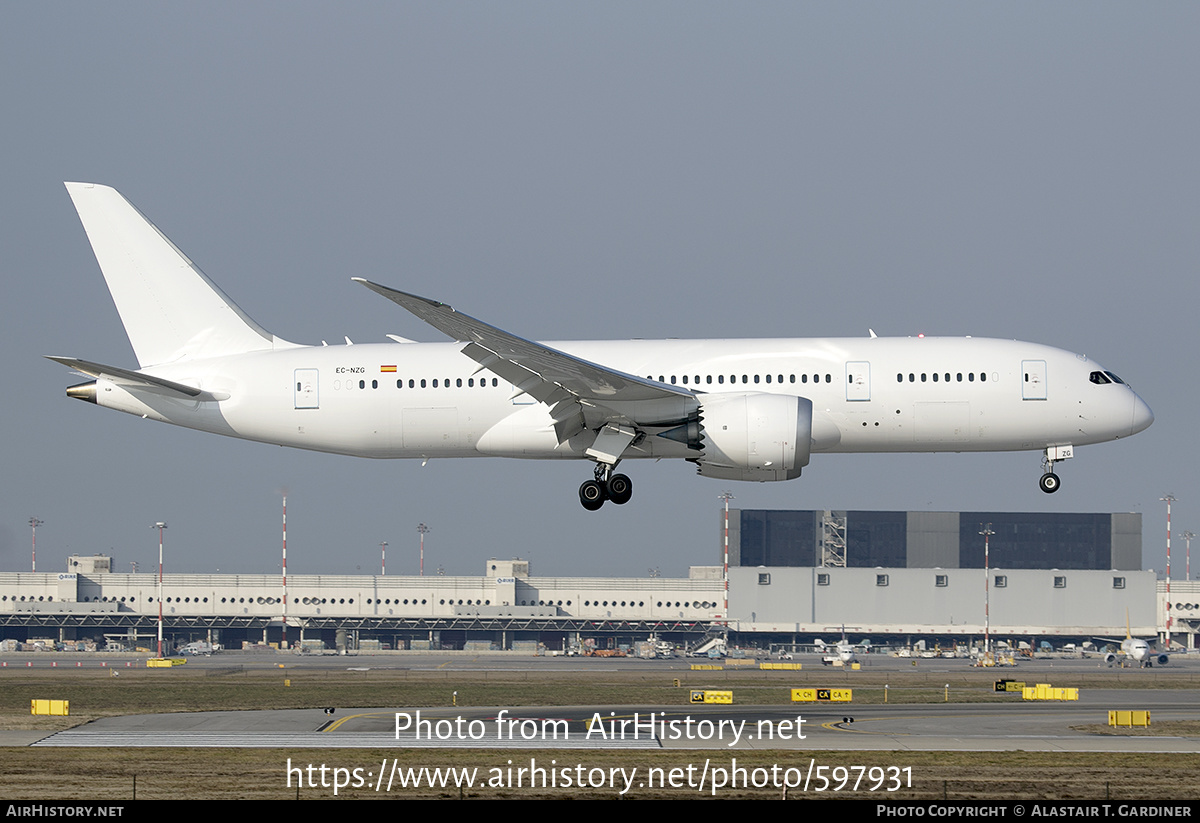 Aircraft Photo of EC-NZG | Boeing 787-8 Dreamliner | AirHistory.net #597931