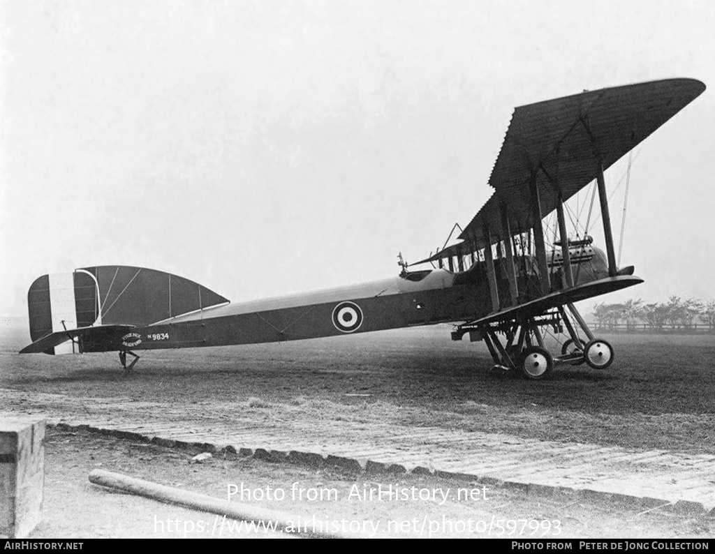 Aircraft Photo of 9834 | Short Bomber | UK - Air Force | AirHistory.net #597993