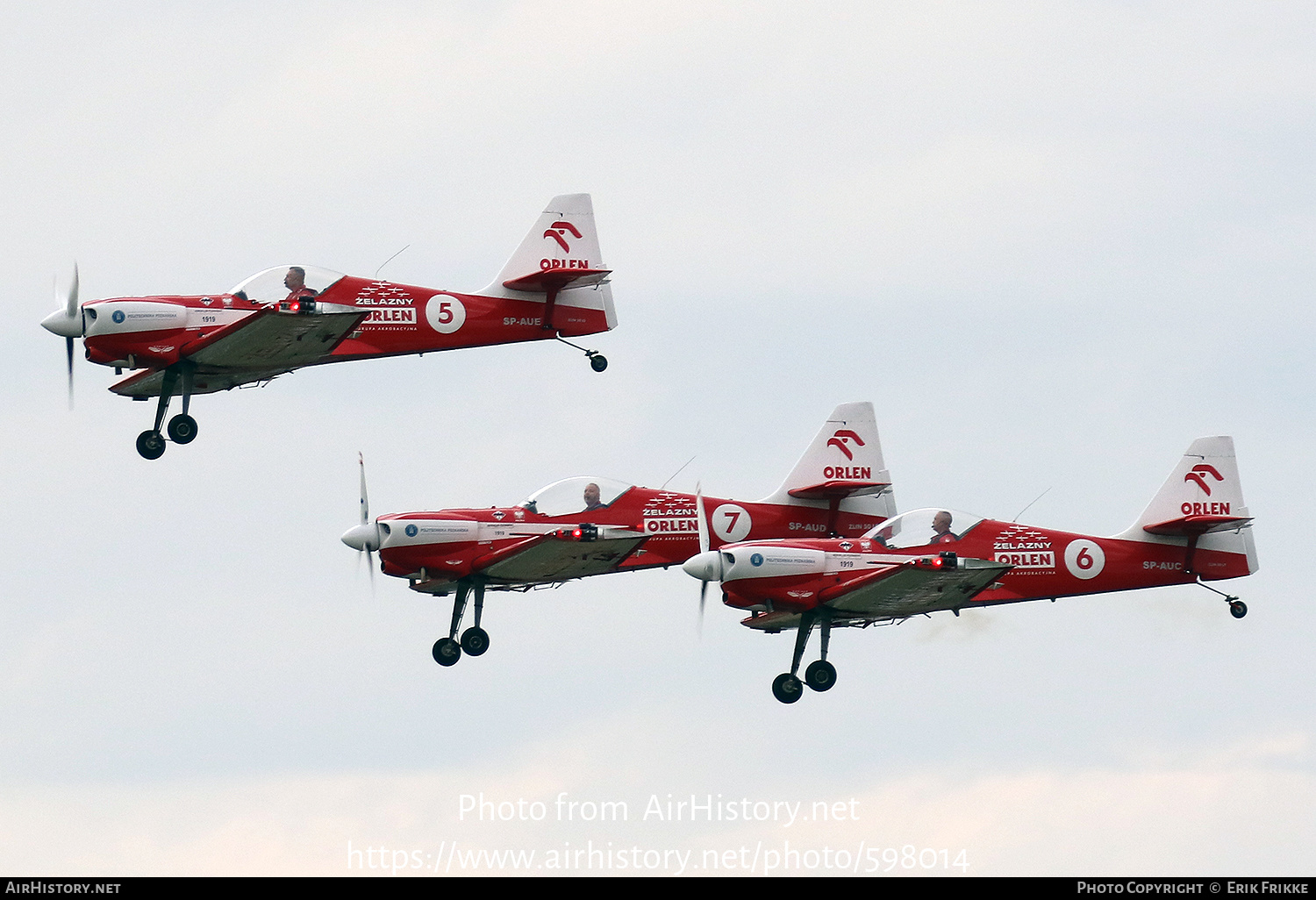 Aircraft Photo of SP-AUE | Zlin Z-50LS | Zelazny Aerobatic Team | AirHistory.net #598014