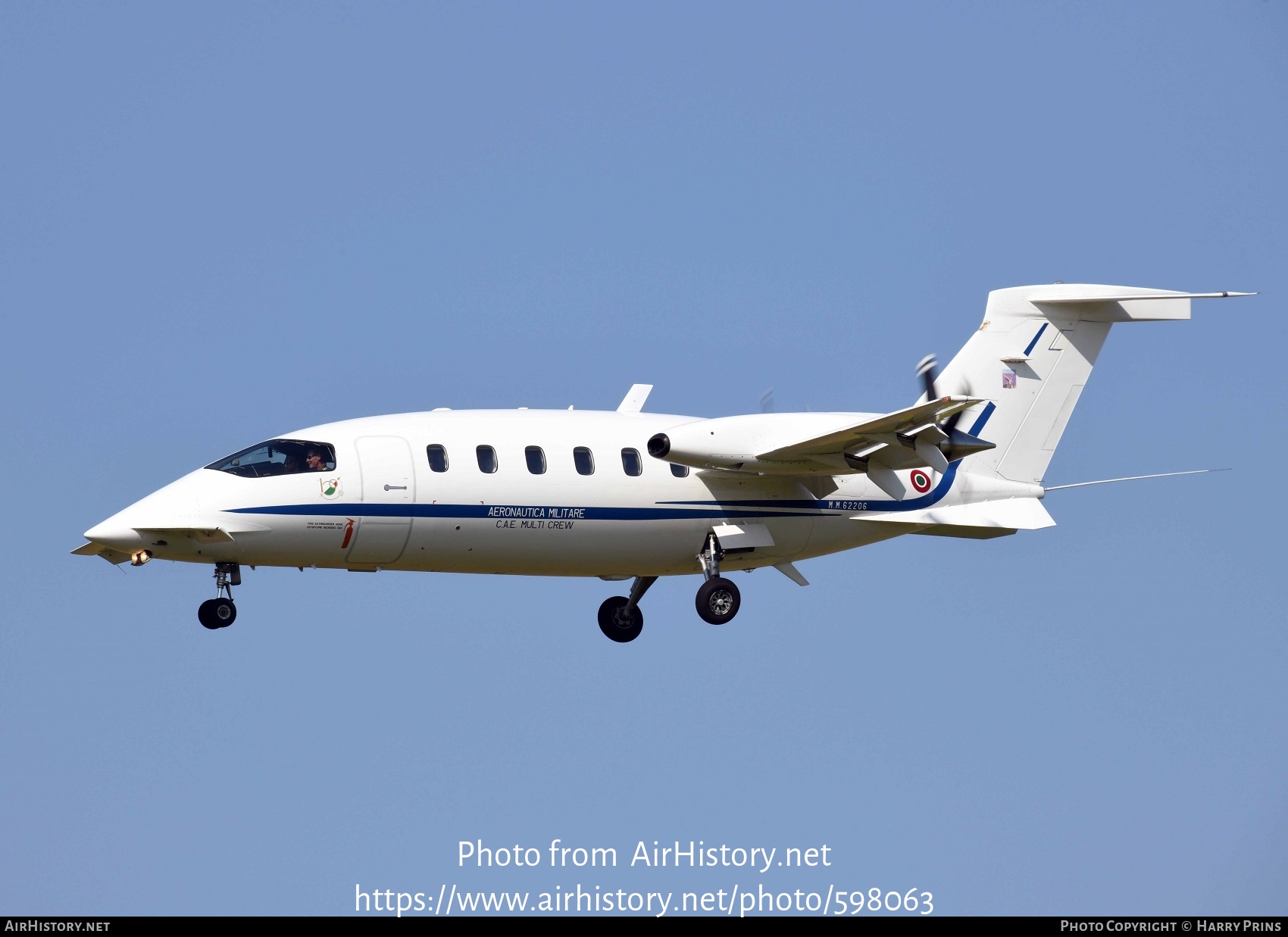 Aircraft Photo of MM62206 | Piaggio P-180AM Avanti | Italy - Air Force | AirHistory.net #598063