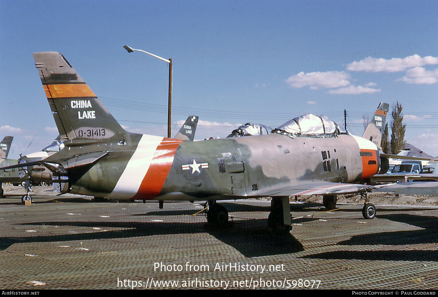 Aircraft Photo of 531413 / 0-31413 | North American QF-86H Sabre | USA - Navy | AirHistory.net #598077