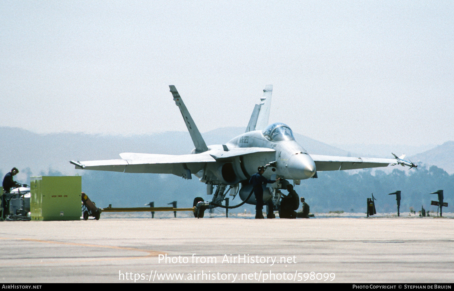 Aircraft Photo of 163128 | McDonnell Douglas F/A-18A Hornet | USA - Marines | AirHistory.net #598099