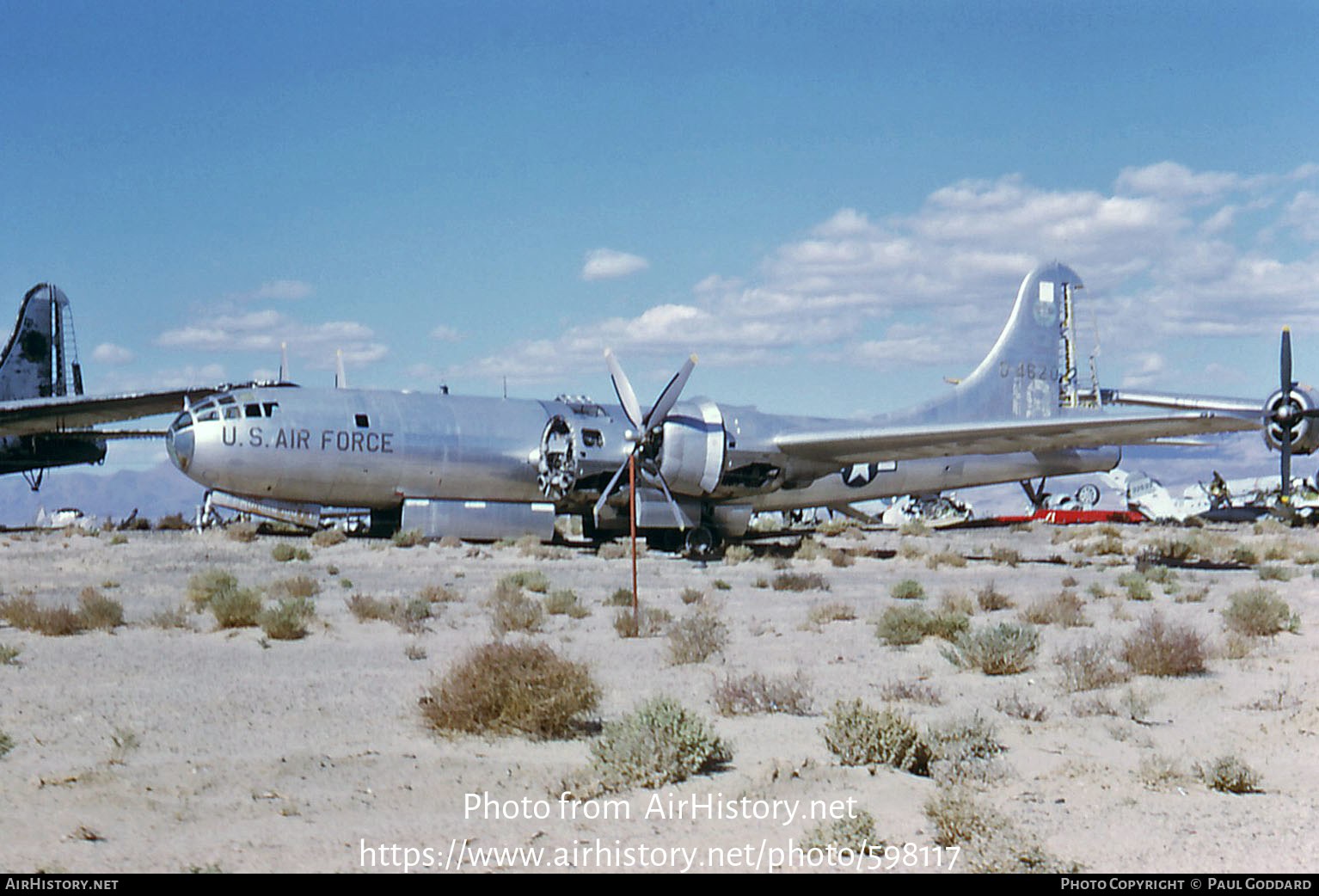 Aircraft Photo of 44-62022 / 0-462022 | Boeing B-29 Superfortress | USA - Air Force | AirHistory.net #598117