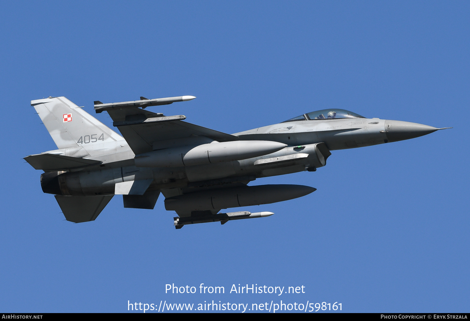 Aircraft Photo of 4054 | Lockheed Martin F-16CJ Fighting Falcon | Poland - Air Force | AirHistory.net #598161