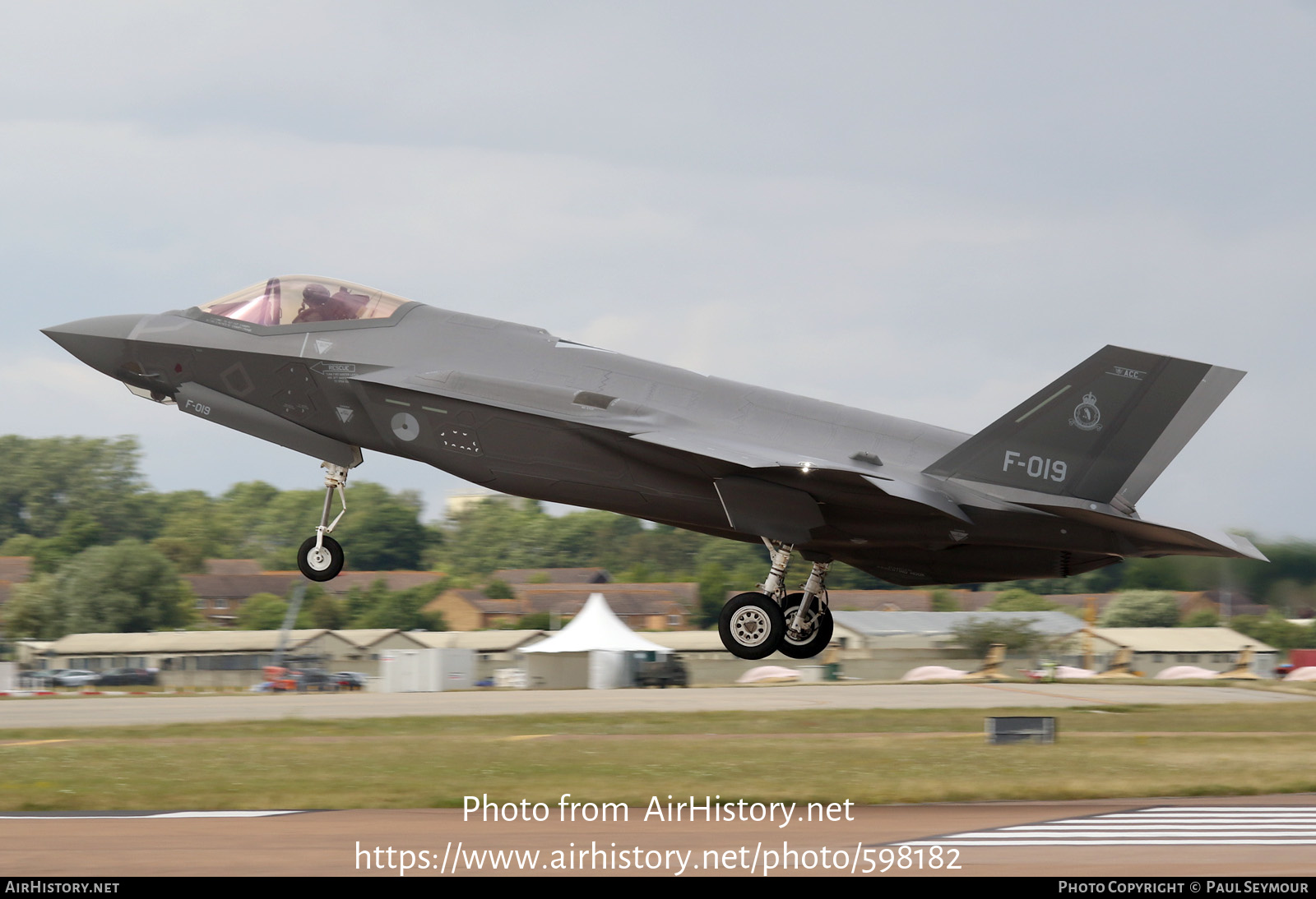 Aircraft Photo of F-019 | Lockheed Martin F-35A Lightning II | Netherlands - Air Force | AirHistory.net #598182