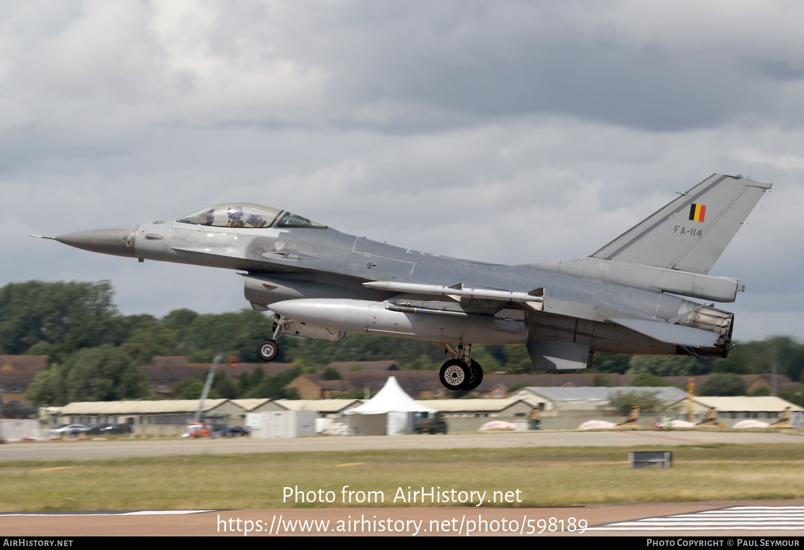 Aircraft Photo of FA-114 | General Dynamics F-16AM Fighting Falcon | Belgium - Air Force | AirHistory.net #598189