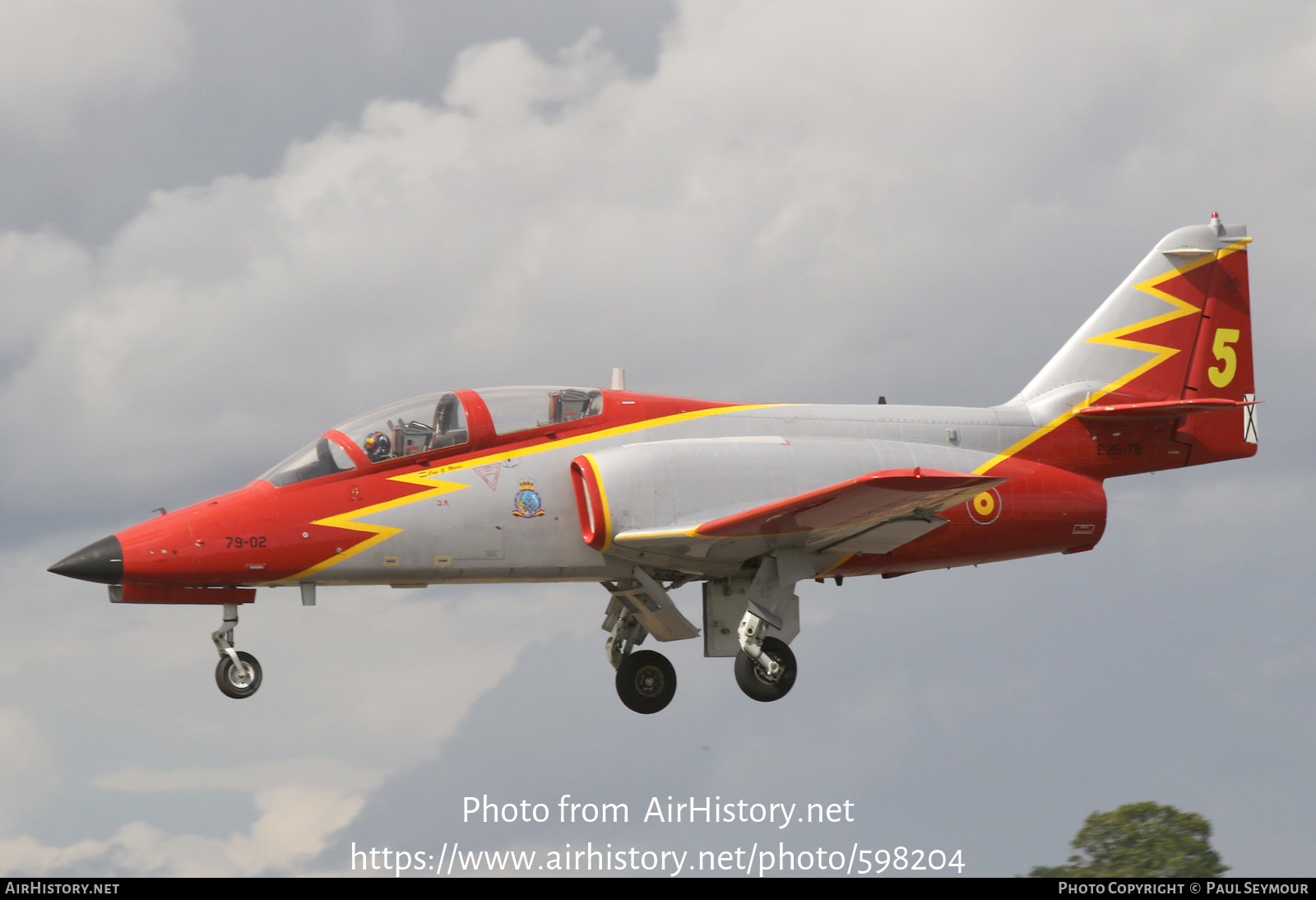 Aircraft Photo of E.25-78 | CASA C101EB Aviojet | Spain - Air Force | AirHistory.net #598204