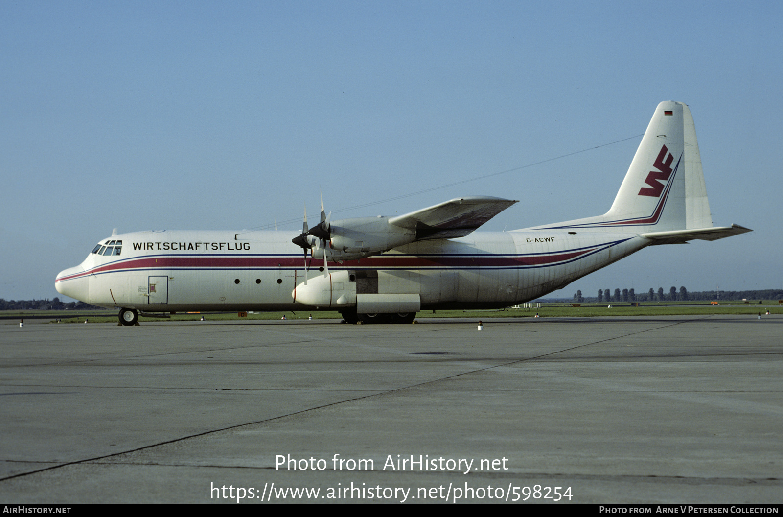 Aircraft Photo of D-ACWF | Lockheed L-100-30 Hercules (382G) | WF - Wirtschaftsflug | AirHistory.net #598254