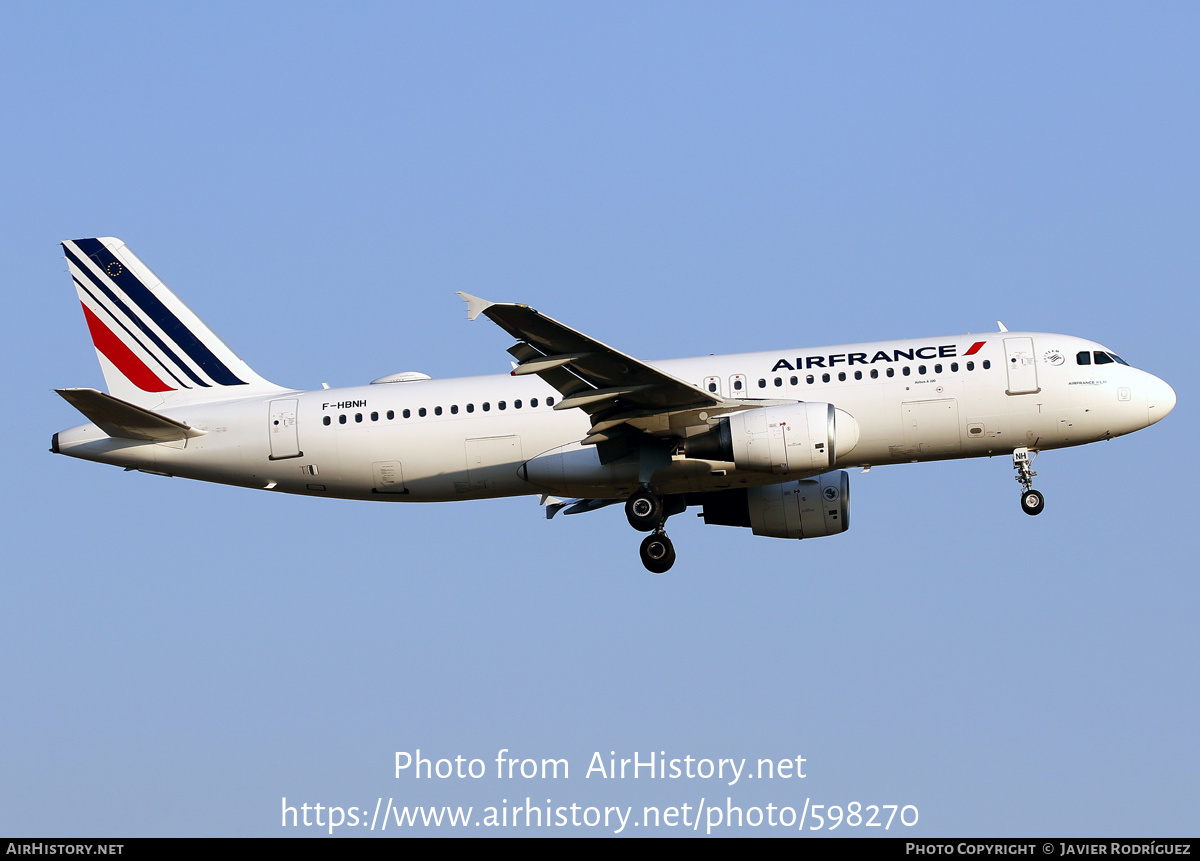 Aircraft Photo of F-HBNH | Airbus A320-214 | Air France | AirHistory.net #598270