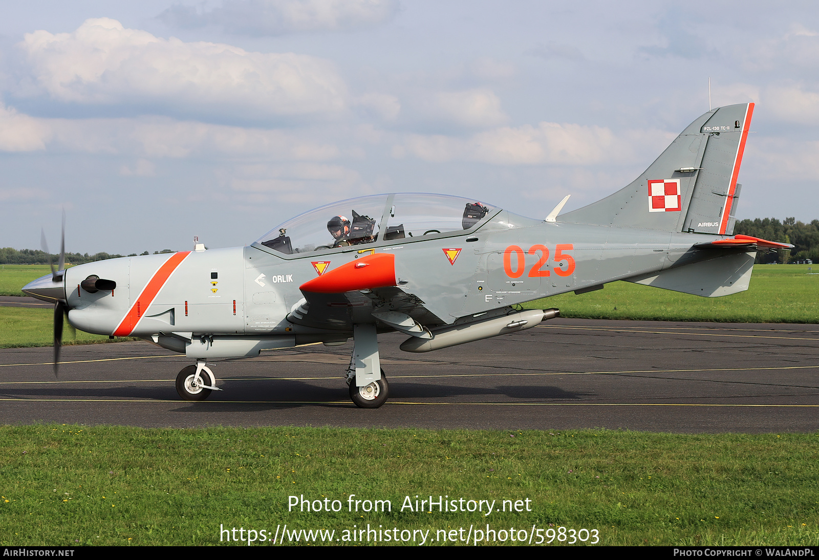 Aircraft Photo of 025 | PZL-Okecie PZL-130TC-2 Turbo Orlik | Poland - Air Force | AirHistory.net #598303