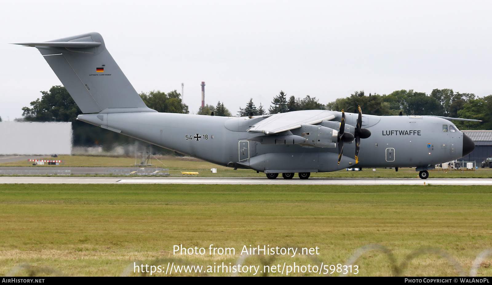 Aircraft Photo of 5418 | Airbus A400M Atlas | Germany - Air Force | AirHistory.net #598313