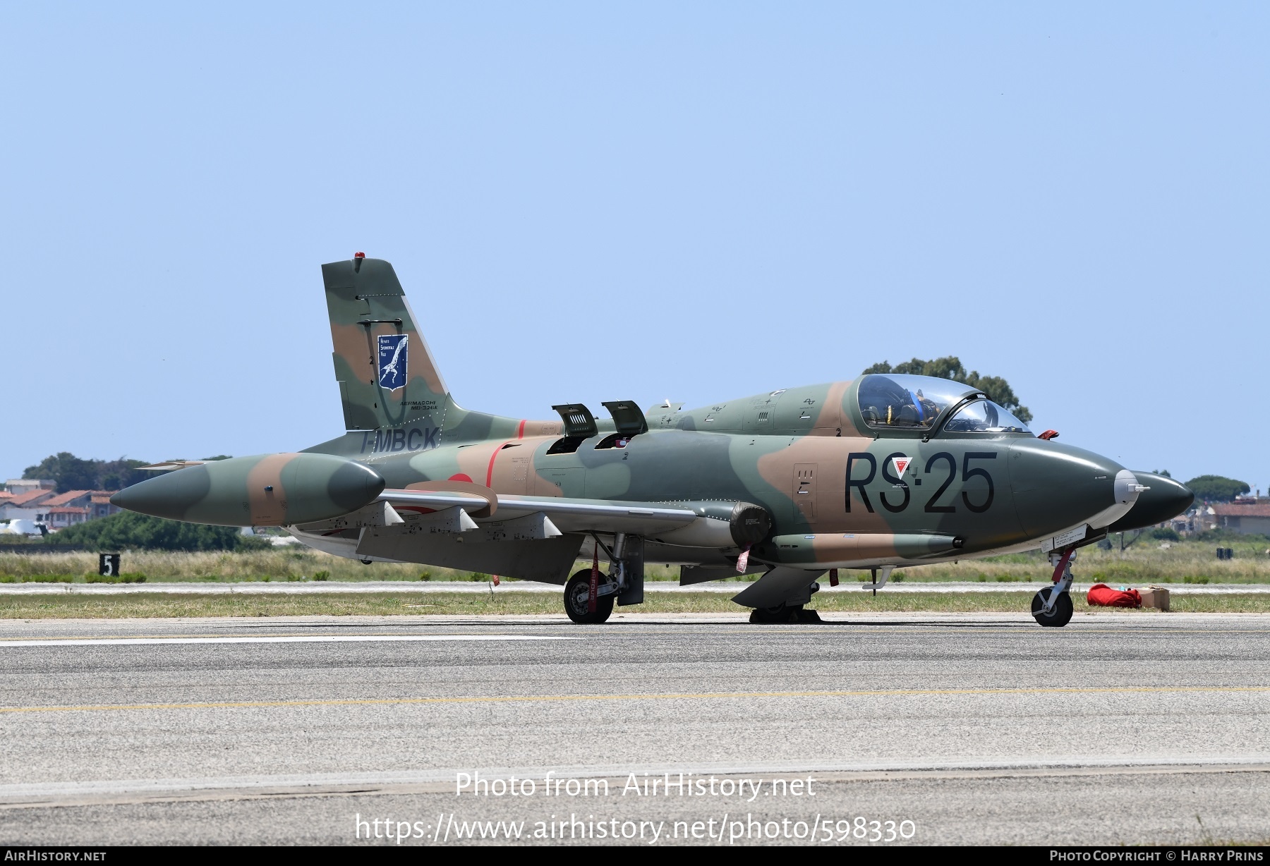 Aircraft Photo of I-MBCK / MM54391 | Aermacchi MB-326K | Italy - Air Force | AirHistory.net #598330