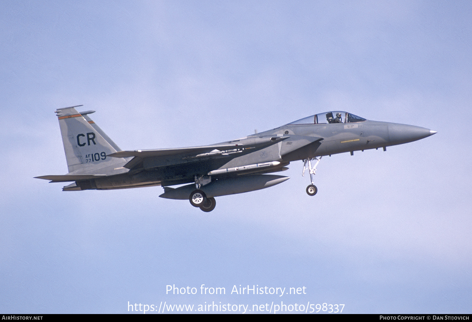 Aircraft Photo of 77-0109 / AF77-109 | McDonnell Douglas F-15A Eagle | USA - Air Force | AirHistory.net #598337