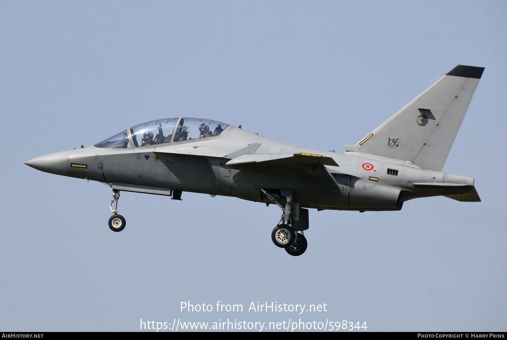 Aircraft Photo of MM55215 | Alenia Aermacchi T-346A Master | Italy - Air Force | AirHistory.net #598344