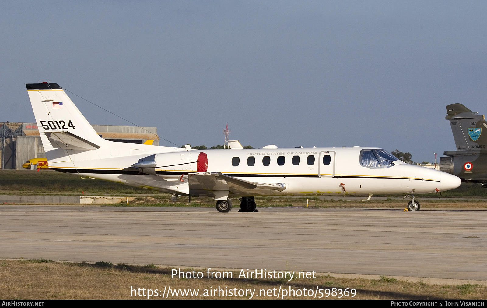 Aircraft Photo of 95-0124 / 50124 | Cessna UC-35A Citation Ultra (560) | USA - Army | AirHistory.net #598369