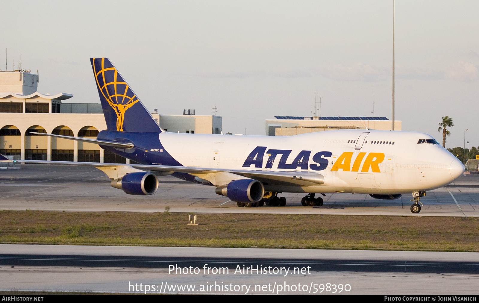 Aircraft Photo of N429MC | Boeing 747-481(BCF) | Atlas Air | AirHistory.net #598390