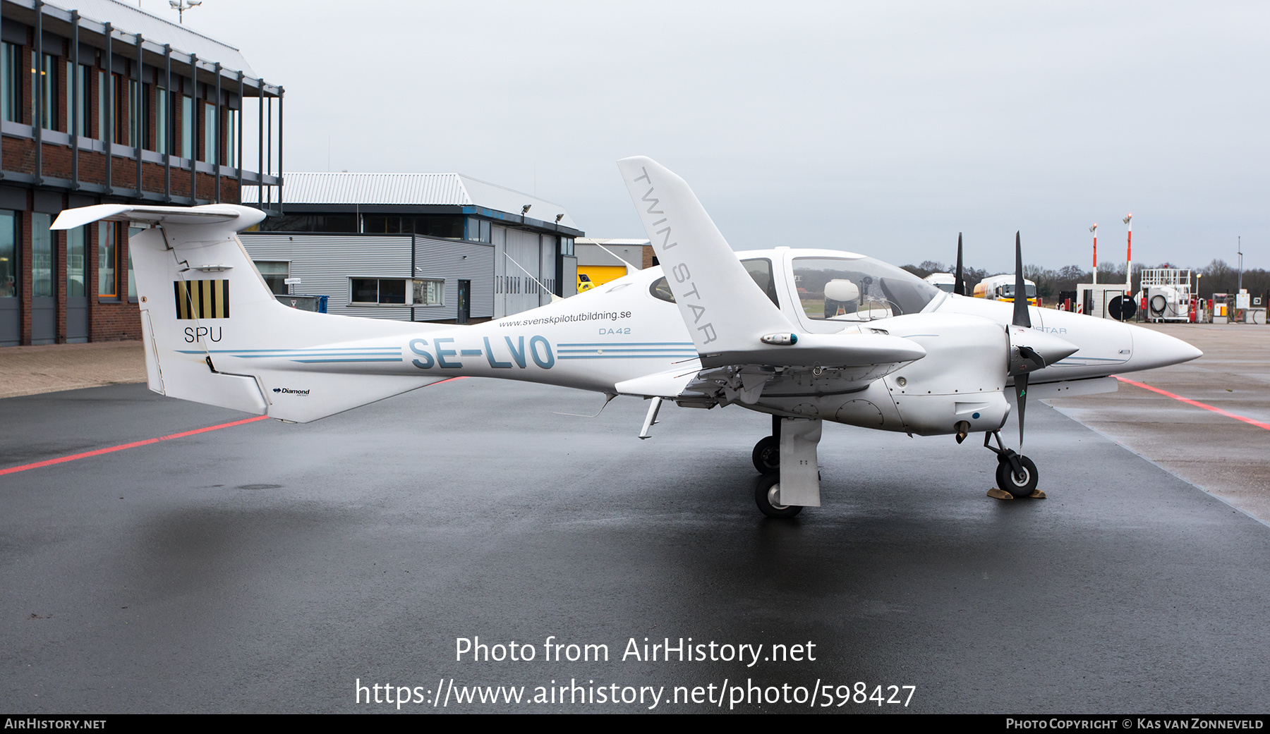 Aircraft Photo of SE-LVO | Diamond DA42 Twin Star | SPU Flight Academy | AirHistory.net #598427