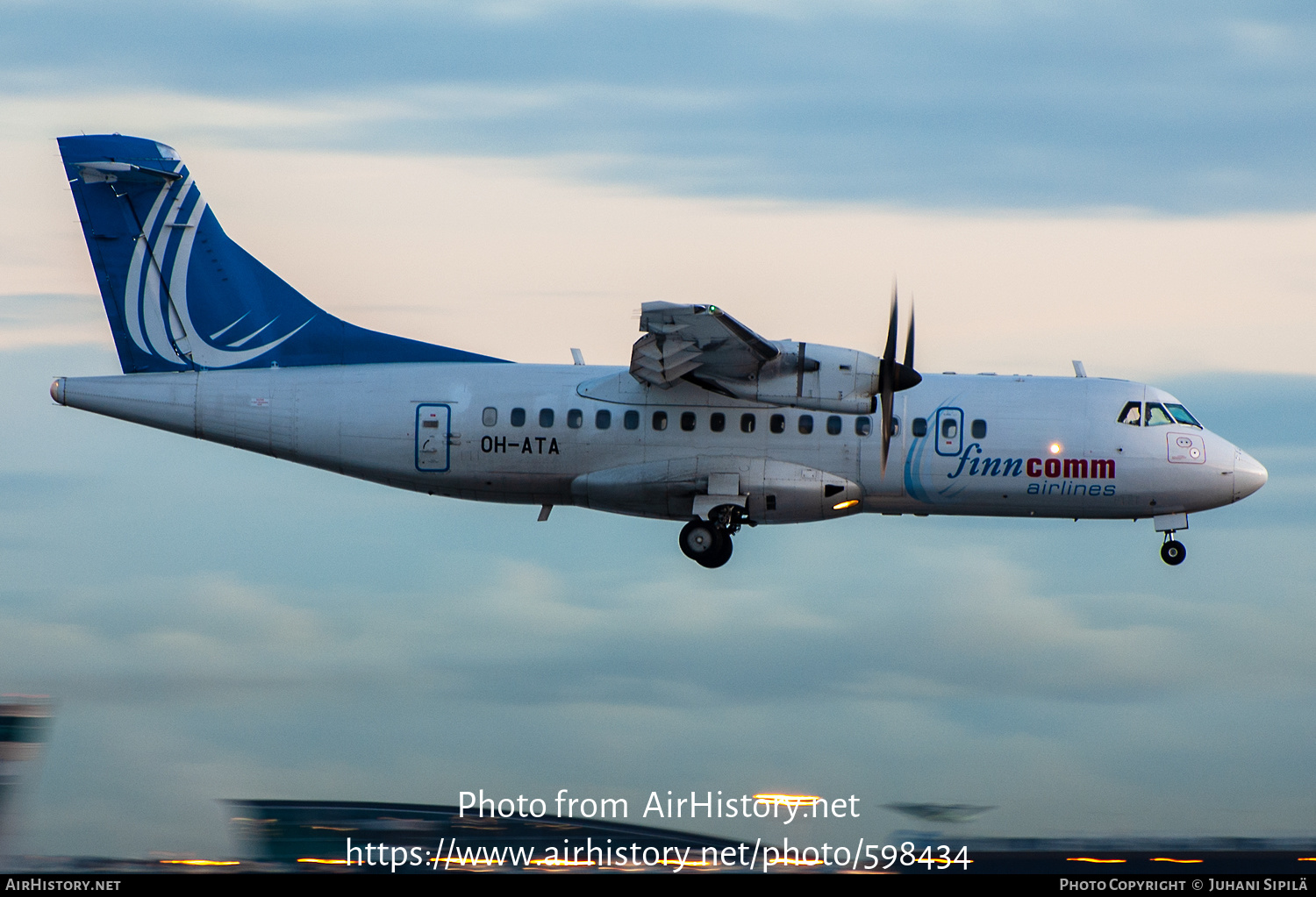 Aircraft Photo of OH-ATA | ATR ATR-42-500 | Finncomm Airlines | AirHistory.net #598434