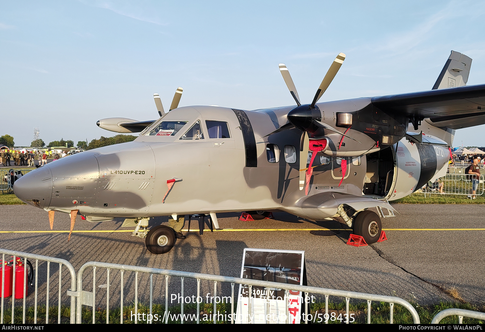 Aircraft Photo of 2721 | Let L-410UVP-E20 Turbolet | Slovakia - Air Force | AirHistory.net #598435