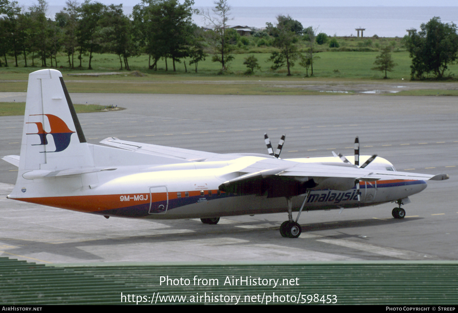 Aircraft Photo of 9M-MGJ | Fokker 50 | Malaysia Airlines | AirHistory.net #598453