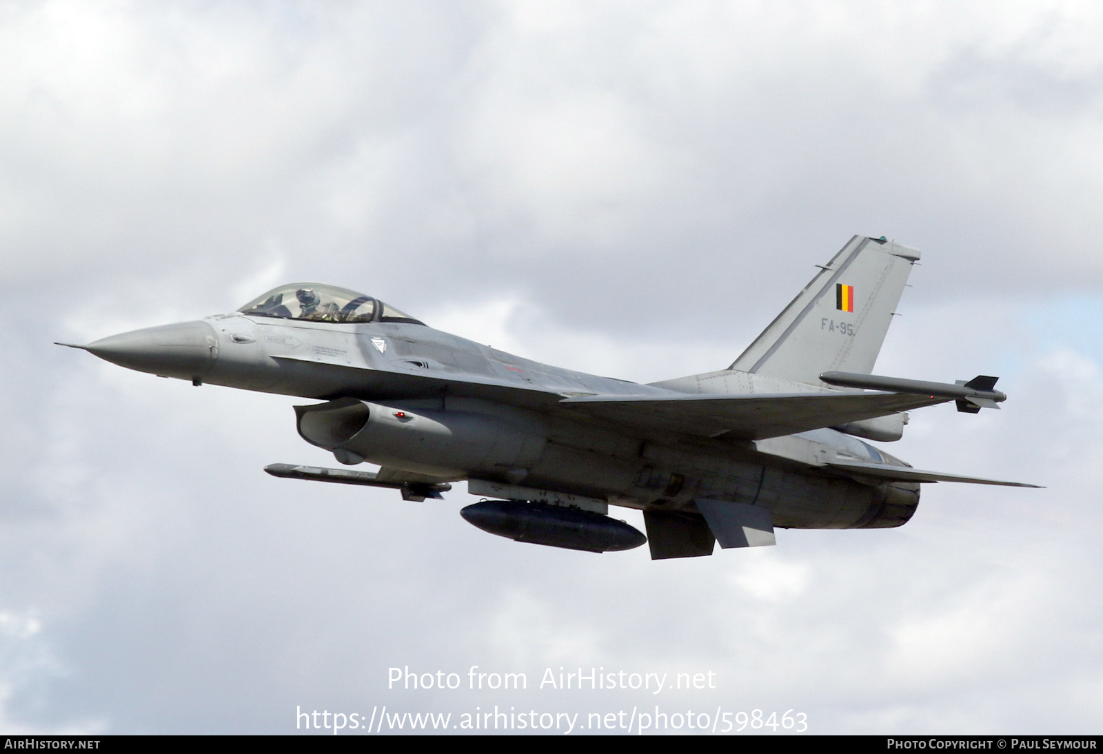 Aircraft Photo of FA-95 | General Dynamics F-16AM Fighting Falcon | Belgium - Air Force | AirHistory.net #598463