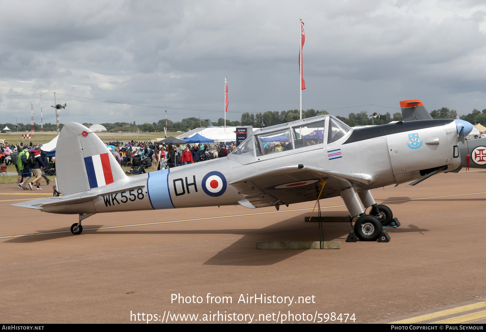 Aircraft Photo of G-ARMG / WK558 | De Havilland Canada DHC-1 Chipmunk Mk22 | UK - Air Force | AirHistory.net #598474